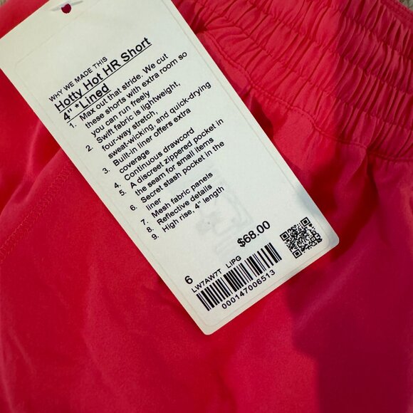 Lululemon Pink Shorts - Picture 4 of 4